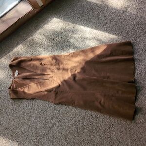 Aritzia/Wilfred Faux Suede Dress / Jumper sz 2